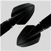cafe 4 racer - Handlebar End Mirror "STORM 11" Black M16 Yamaha Aluminum Pair - HS MOTO Germany Bar end mirrors 4251926911291