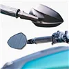cafe 4 racer - Handlebar End Mirror "STORM 11" Black M16 Yamaha Aluminum Pair - HS MOTO Germany Bar end mirrors 4251926911291