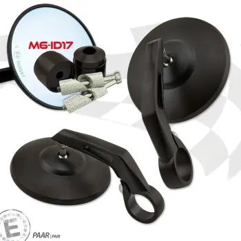 cafe 4 racer - Handlebar end mirror "PRO 10" - HS MOTO Germany Bar end mirrors 4251926907379