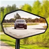 cafe 4 racer - Handlebar End Mirror "SOLID 1" M10 Black Aluminum Pair incl. Handlebar Weights M10 BMW Arm: 170mm - HS MOTO Germany Bar end mirrors 4251926903845