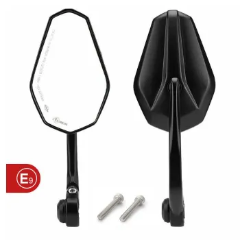 cafe 4 racer -  LSL Bar end mirror ERGONIA - LSL Bar end mirrors 