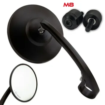cafe 4 racer - HIGHSIDER CONERO bar end mirror - Highsider Bar end mirrors 4054783225422