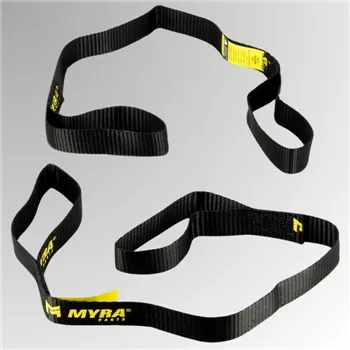 cafe 4 racer - Double Loop Strap "Nylon" perfect as Extension Pair black Dimensions: W25 mm x L60 - HS MOTO Germany Stand accessories 3662775939830
