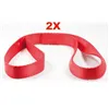Double Loop Strap "Nylon" perfect as Extension Pair red Dimensions: W25 mm x L45