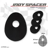 cafe 4 racer - Indy Spacer "Triumph" Black Steel Pack of 4 pcs Dimensions: L 36 x W - HS MOTO Germany Indy Spacer 4251352634146