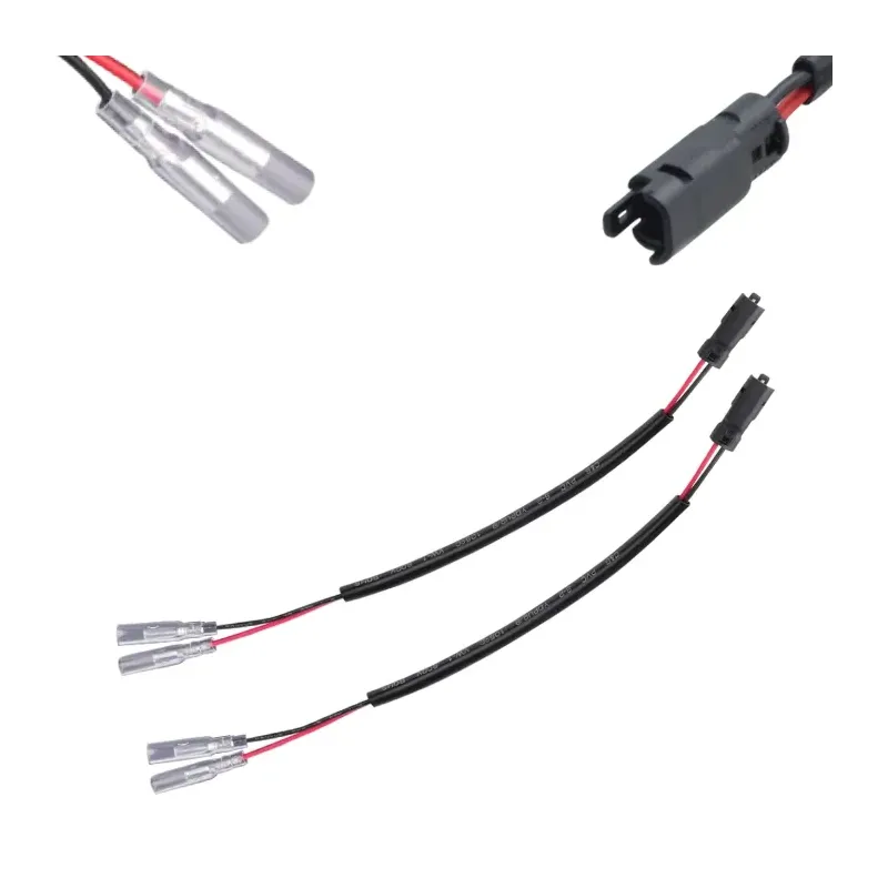 cafe 4 racer - Adapter Cable "Turn Signal" Triumph Daytona / Trident 660 24- Pair Japan 2-Pin Round Connector Female - Daytona Adapter cable 4251926910478