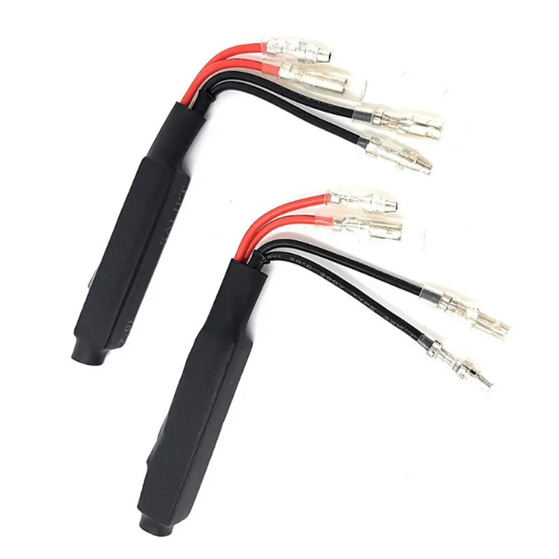 cafe 4 racer - Rezistor "10 Ohm/10W" pro kompenzaci LED směrových světel až do 10W, pár - HS MOTO Germany Opdory k LED 4251926904804