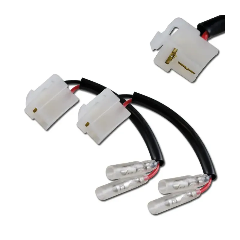 cafe 4 racer - Adapter Cable "Turn Signal" YAMAHA MT-09 14-16 Pair Japan 2-Pin Round Connector Female Ø 3.5mm - HS MOTO Germany Adapter cable 4251352608611