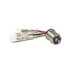 cafe 4 racer - Adapter Cable "Taillight" BAY15D Socket 3 Cables with Japan Round Connector Female Ø 3.5mm - HS MOTO Germany Adapter cable 4251352607546