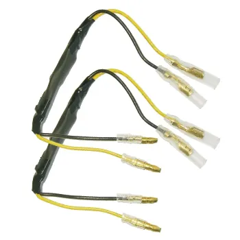 cafe 4 racer - Resistor "100 Ohm/2W"for LED indicators | compensation up to 2W | e.g. SU GSX-S1000 21-25 - HS MOTO Germany Resistors for LED 4251926904804