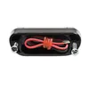 cafe 4 racer - License Plate Lighting "Zest" Black LED ABS Screw Distance: 45mm E-approved - HS MOTO Germany License plate lights 4251352604194