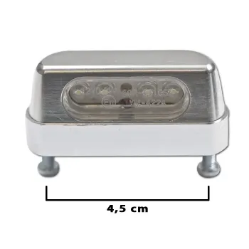 cafe 4 racer - LED License plate light "NANO" - HS MOTO Germany License plate lights 