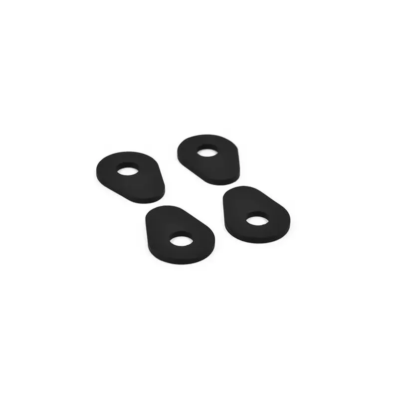 cafe 4 racer - Indy Spacer "Yamaha" M6 black Alu pack of 4 pcs Dimensions: W 28 x - HS MOTO Germany Indy Spacer 4251361280112