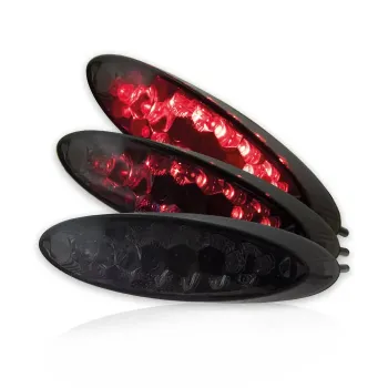cafe 4 racer - Reprobate Tail Light - LED - GLOSS BLACK - Motone LED Rear lights 