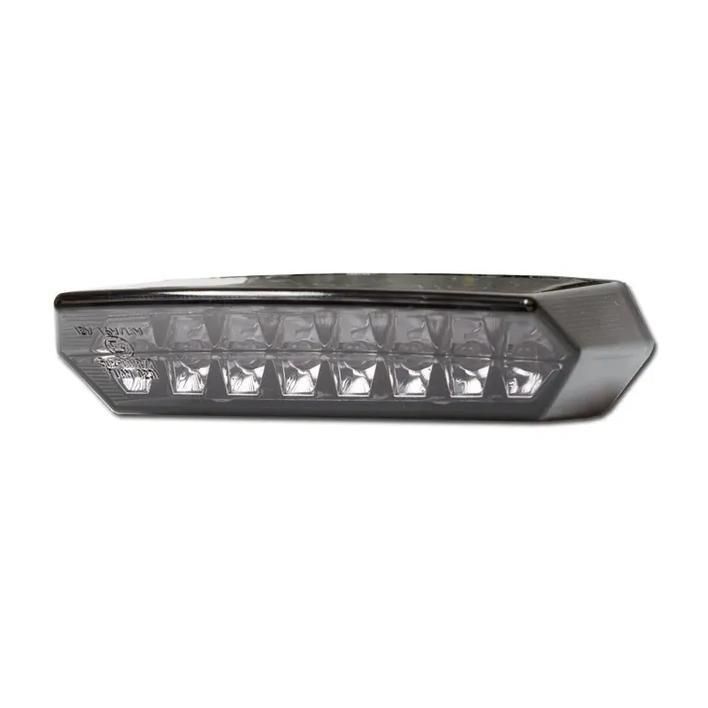 cafe 4 racer - LED Tail Light "Teramo" Tinted KZB E-approved Dimensions: W: 110 mm H: 27 mm - HS MOTO Germany LED Rear lights 4251352605320