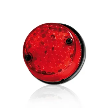 cafe 4 racer - Ledline, LED taillight. Black. Clear lens - MCS LED Rear lights 