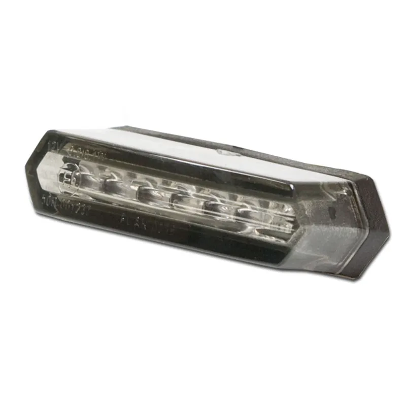 cafe 4 racer - LED Mini zadní světlo "Rough" tónované bez KZB Rozměry: Š: 50 x V: 18 x - HS MOTO Germany LED Zadní světla 4251352605306