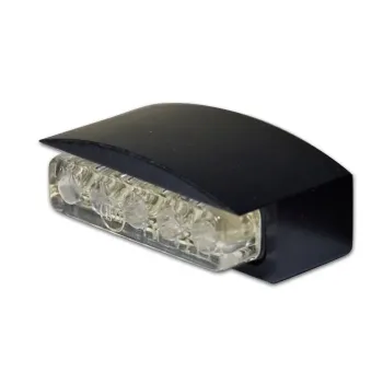 cafe 4 racer - DAYTONA LED license plate light, black, E-marked - Daytona License plate lights 4054783391608