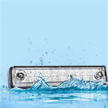 cafe 4 racer - LED reversing light clear Cable 1M W: 125 x H: 29 x D: - HS MOTO Germany License plate lights 4251352623843