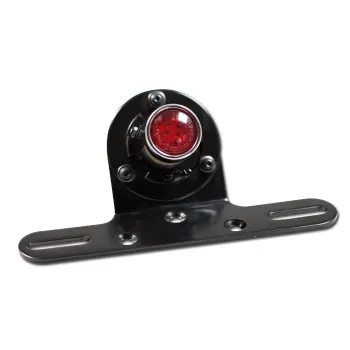 cafe 4 racer - LED Taillight "Superflat I" tinted Dimensions: W: 95 x H: 10.5 x D: 25 - HS MOTO Germany LED Rear lights 4251352657701