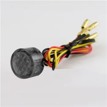cafe 4 racer - LED Zapustené zadné svetlo "Twenty" tónované sklo Rozmery: Ø20 x T: 13 mm E-schválené - HS MOTO Germany LED Zadné svetlá 4251352601162
