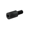 cafe 4 racer - KZB Extension "Byte" M6 IN / M8 OUT black Alu piece 20 x - HS MOTO Germany Accessories 4251352638816
