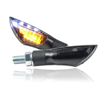 cafe 4 racer - Kellermann LED indicator / position light micro Rhombus PL chrome VR - Kellermann 2in1 and 3in1  4029265471505