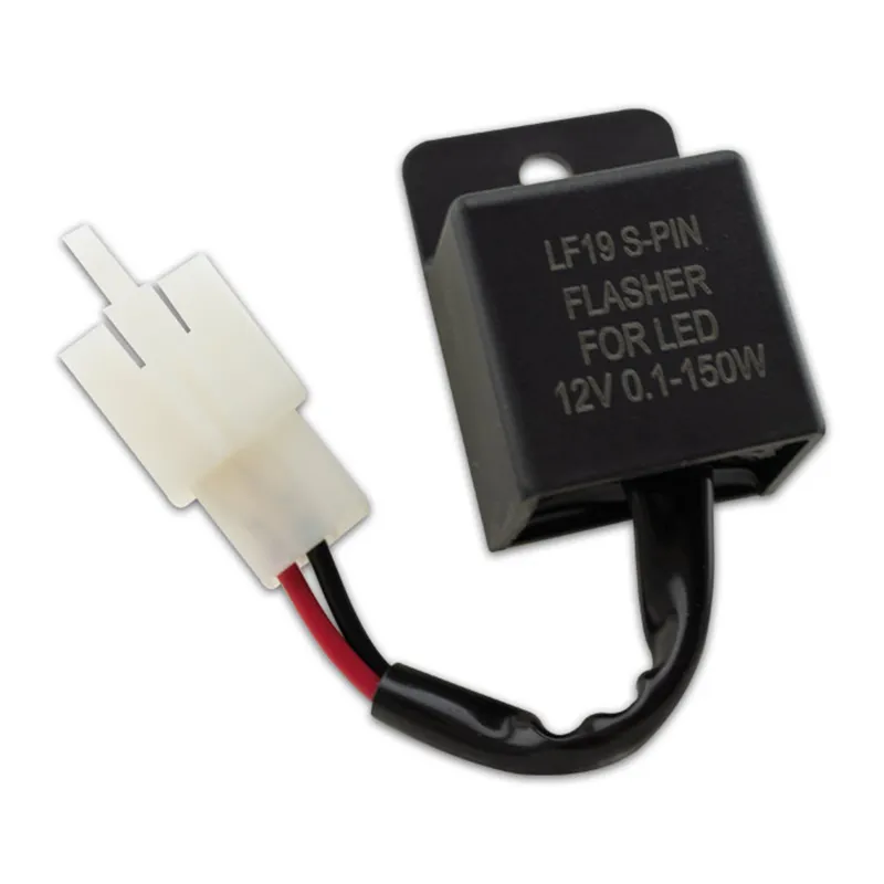 cafe 4 racer - LED blikací relé 2-pólové 12V 1-150W DU/HO/KA/TR/YA/KTM 3-pinový samičí konektor/ 2 piny - HS MOTO Germany Relátka 4251926904798