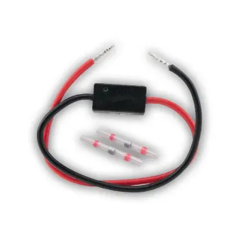 cafe 4 racer - LED blikací relé 2-pólové 12V 1-150W DU/HO/KA/TR/YA/KTM 3-pinový samičí konektor/ 2 piny - HS MOTO Germany Relátka 4251926904798