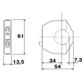 cafe 4 racer - Daytona Switch "Slim Switch" ZAP/VYP - Daytona 25,4mm & 1 inch  4251352611499