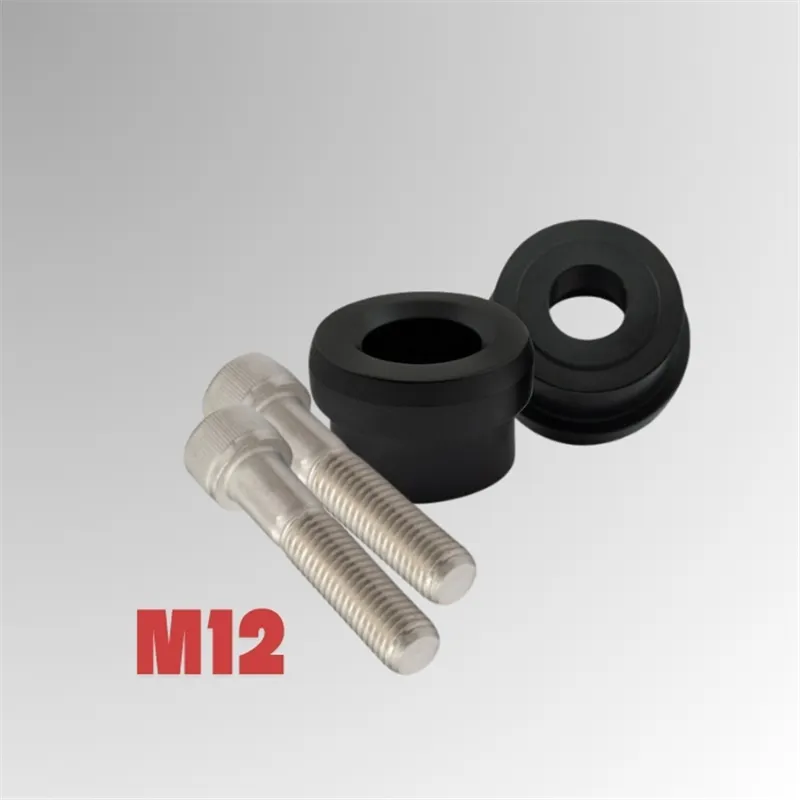 cafe 4 racer - Handlebar Weights "M12" M12 D30 Pair Black Aluminum BMW R nineT S1000R/RR F800R - HS MOTO Germany Bar Ends 4251926911666