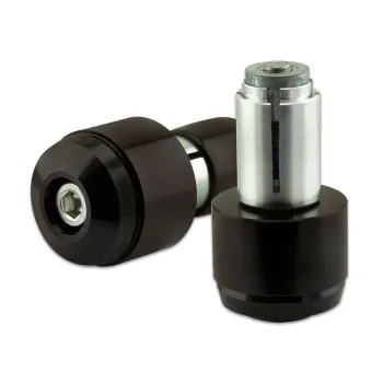 cafe 4 racer - HIGHSIDER Handlebar end CURVE, black - Highsider Bar Ends 4054783209859