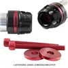 Zierring + Screw "Magic" Pair red anodized