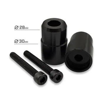cafe 4 racer - Motogadget adaptér na riadidlá BMW M10 cap - Motogadget Závažia do riaditok 4054783654239
