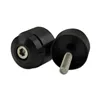 cafe 4 racer - Handlebar End Weights "D28" Aluminum Black Pair M6T Triumph LC - HS MOTO Germany Bar Ends 4251352669827