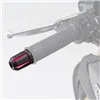 cafe 4 racer - Daytona Handlebar Weights "Scratch" Red Anodized Pair Aluminum CNC Yamaha M16 System - Daytona Scrambler handlebars 4251352623072