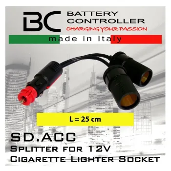 cafe 4 racer - Extension Cable for BC Battery Chargers Waterproof L180cm max 5 Amp Manufacturer Number: PROL2MT - HS MOTO Germany Connectors for chargers 8059070587074
