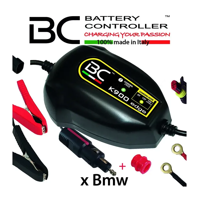 cafe 4 racer - Nabíječka baterií "K900 EDGE" BC K900 EDGE CAN-Bus 6+12V Nabíjecí proud: 1A Kapacita baterie 1,2-45AH - HS MOTO Germany Nabíječky 8059070581058