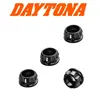 cafe 4 racer - Kužeľové hliníkové čierne 6mm 4ks AØ16mm - Daytona Šrouby & sety 4251352637574