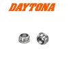 cafe 4 racer - Conical Aluminum Silver Retaining Ring 8mm 2pcs AØ21mm - Daytona Screw nuts sets pins orings 4251352637635