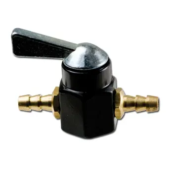 cafe 4 racer - Quick disconnect coupling 8 mm / 5/16 " Brass, Pressure up to 10 bar - HS MOTO Germany Accessories 4251352627858