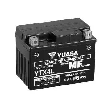 cafe 4 racer - Baterie YUASA YTX20H-BS 12V 18 AH Bezúdržbová - YUASA  AGM Baterie 4251352634009
