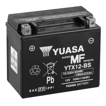cafe 4 racer - BATERIE YUASA YT7B-BS MF W/ ACID - YUASA  AGM Baterie  4054783163236