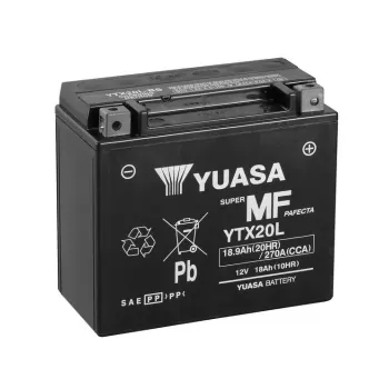 cafe 4 racer - Baterie YUASA YTX7L 12V 6 AH Bezúdržbová Uzavřená - YUASA  AGM Baterie 5050694040160