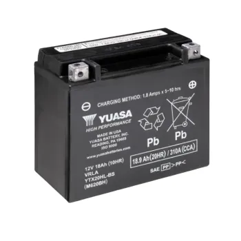 cafe 4 racer - BATERIE YUASA YTX16-BS-1 MF S KYSELINOU - YUASA  AGM Baterie 4054783163298
