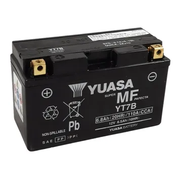 cafe 4 racer - BATÉRIA YUASA YTX20HL-BS-PW MF W/ ACID - YUASA  AGM Batérie 048493621241