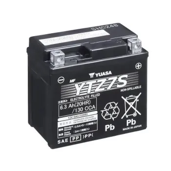 cafe 4 racer - YUASA BATTERY YT12A-BS MF W/ ACID - YUASA  AGM Batteries 4054783163267