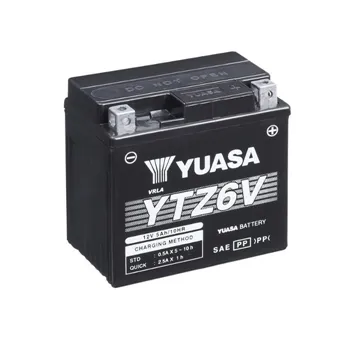cafe 4 racer - BATÉRIA YUASA YTX14L-BS MF S KYSELINOU - YUASA  AGM Batérie 048493374413