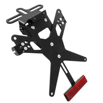 cafe 4 racer - Držák SPZ KAWASAKI ER-6N / F 12-16 Nastavitelný Černý včetně Držáku Odrazky - HS MOTO Germany Držáky SPZ a příslušenství 4251361204798