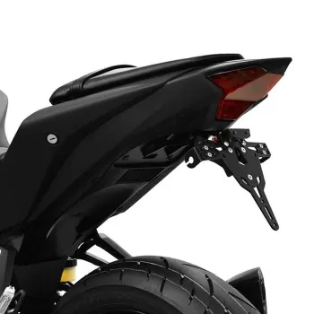 cafe 4 racer - License Plate Holder KTM PRO KTM 890 SMT 23-25 Adjustable Including Reflector Holder KZB - HS MOTO Germany License plate holders 4255679207052